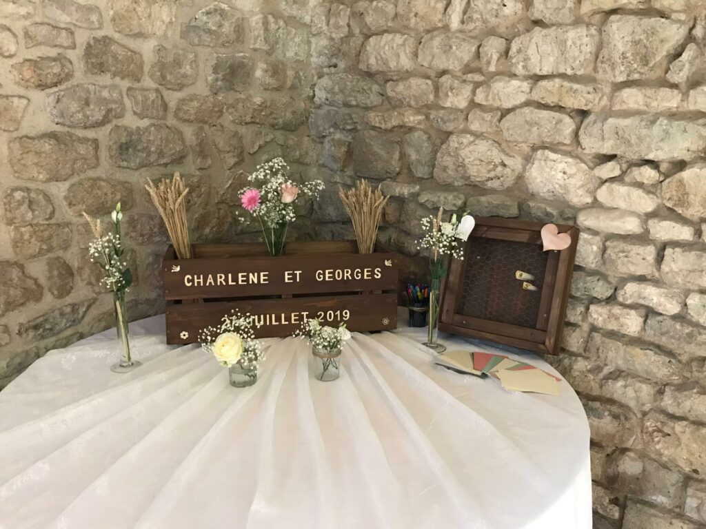 mariage organisé par flora evenementiel